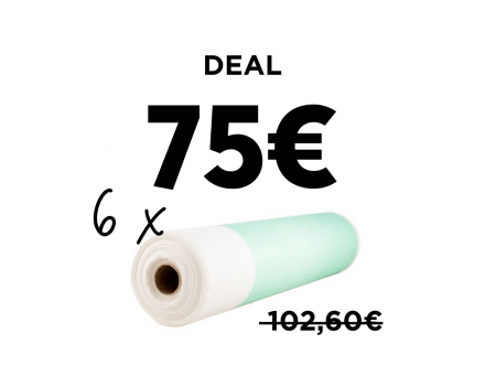Hairco Plasty Groen 6st €75