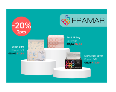 Hairco Framar folies -20% vanaf 3 stuks